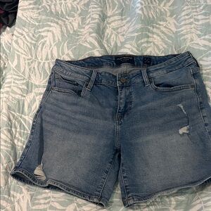 Lucky Brand Distressed Blue Jean Shorts